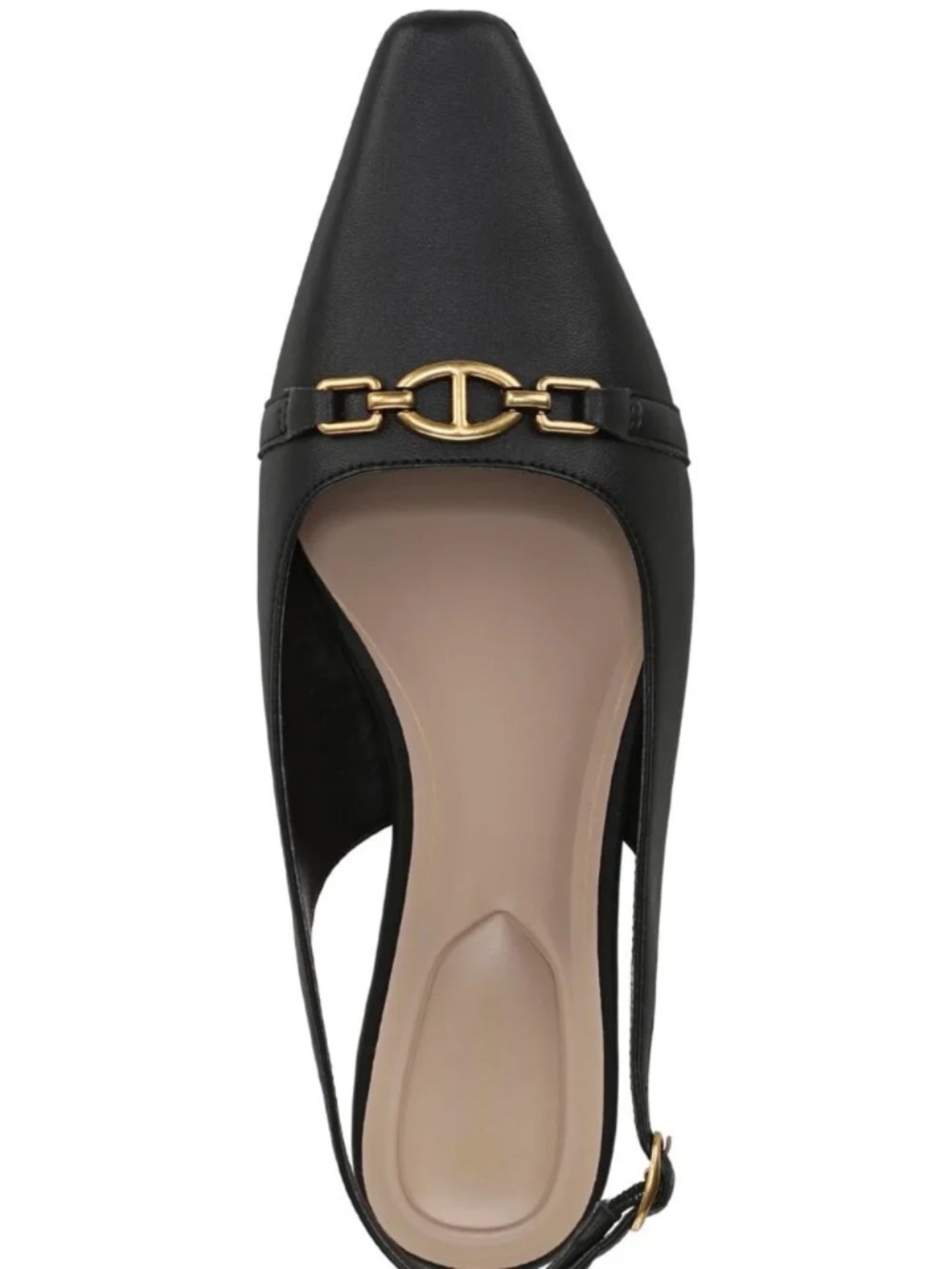 GIANI BERNINI Women's Ginna Snip Toe Slingback Flats In Black